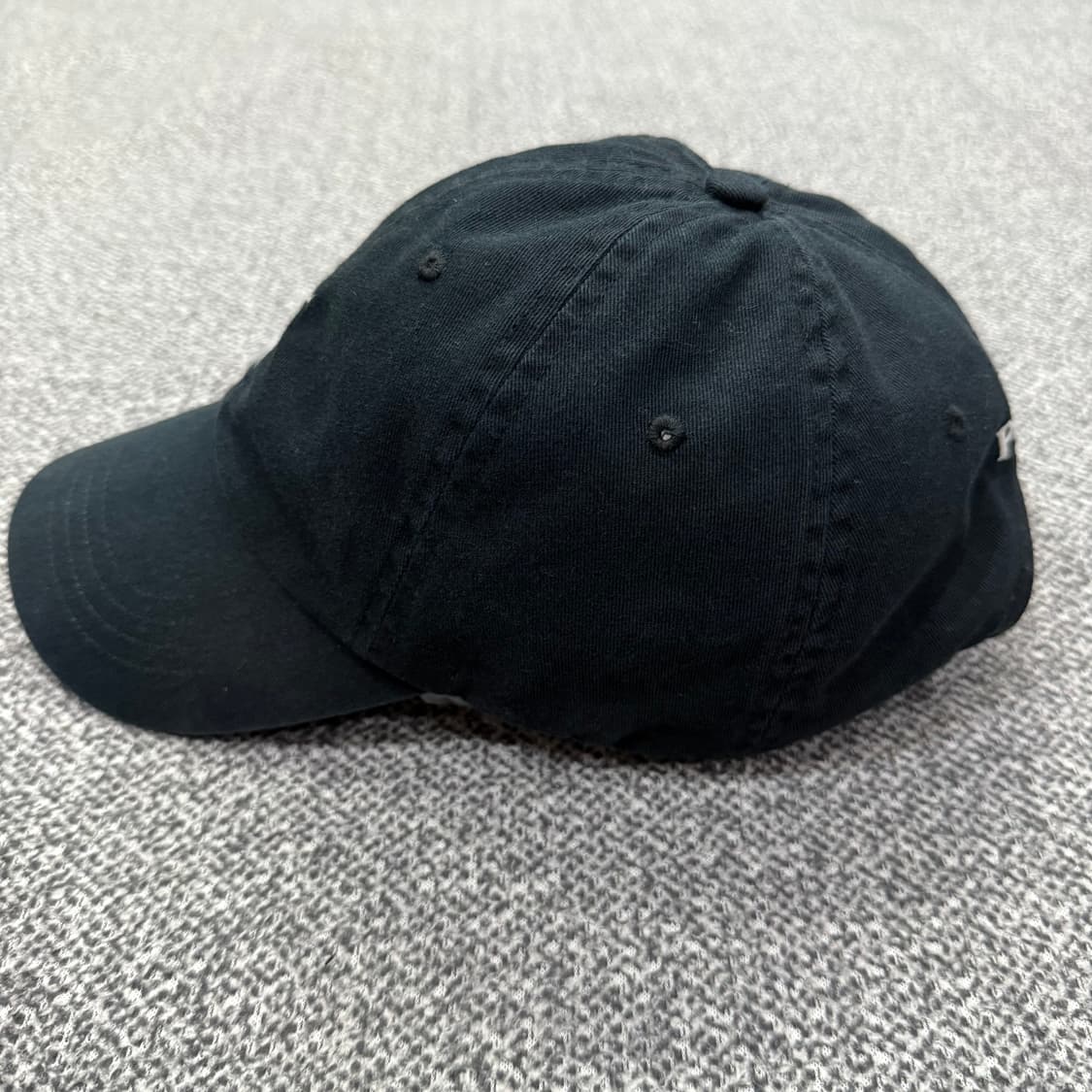 F 폴로 랄프로렌 볼캡 모자 블랙 화이트 포니 상품이미지5