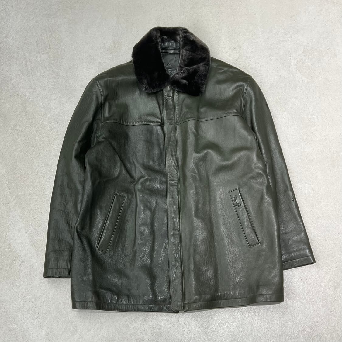 입생로랑 양가죽 퍼자켓 s09978 상품이미지1