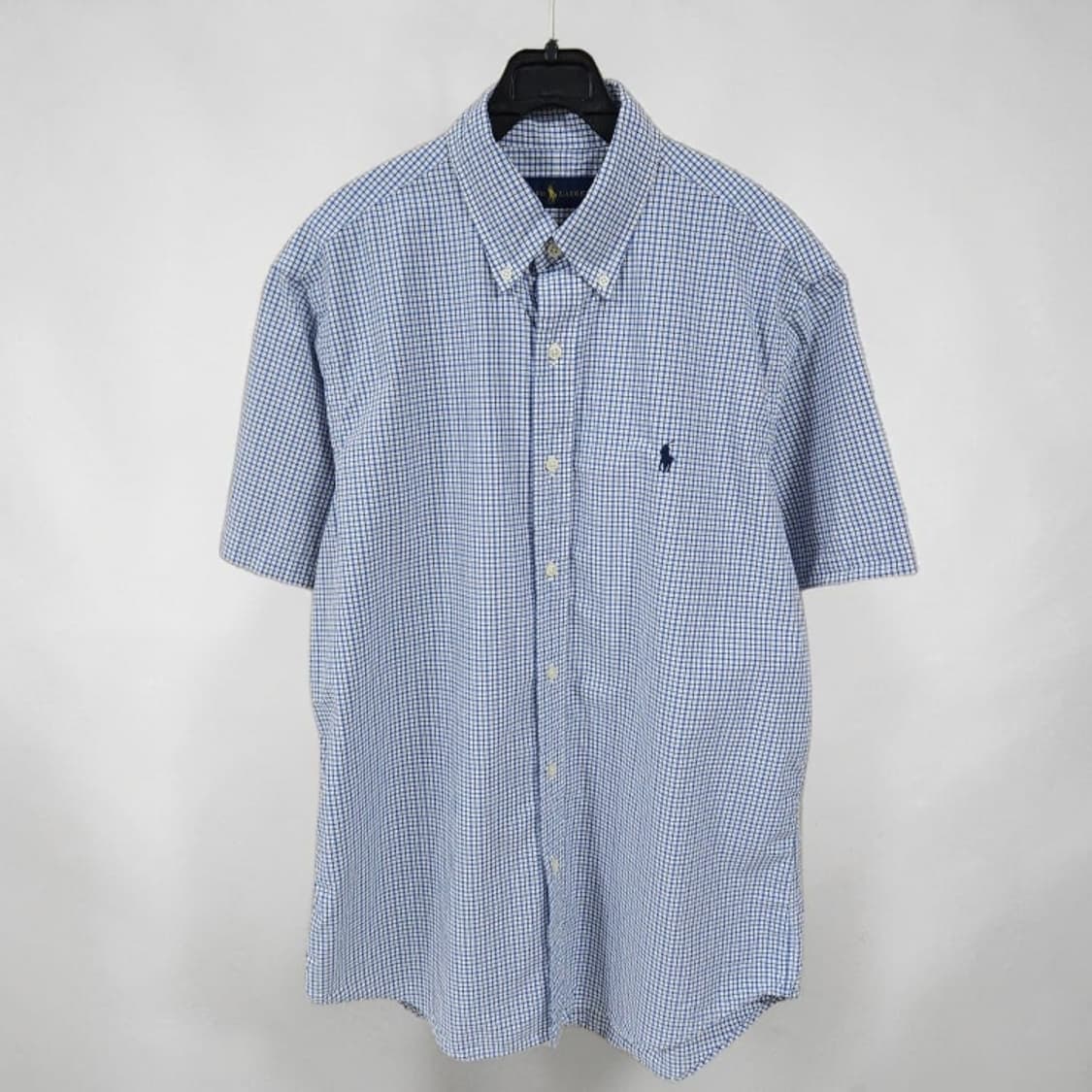 100 POLO 폴로 랄프로렌 체크 반팔 셔츠 상품이미지1