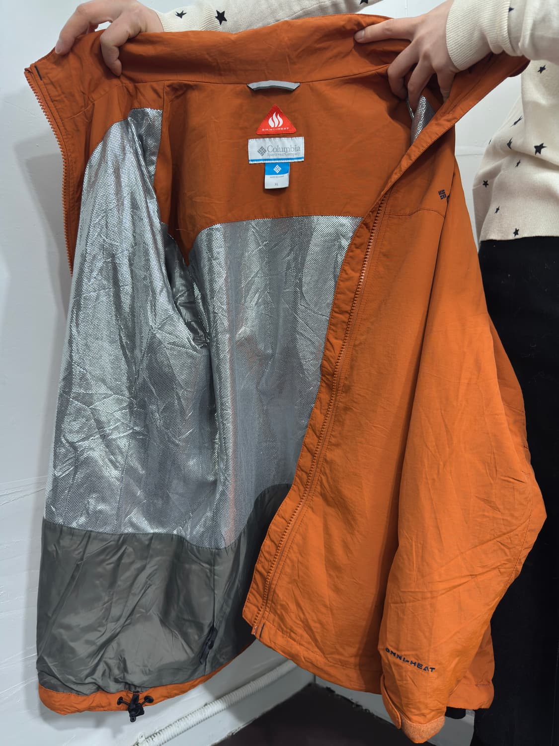 columbia orange hood jacket 상품이미지6