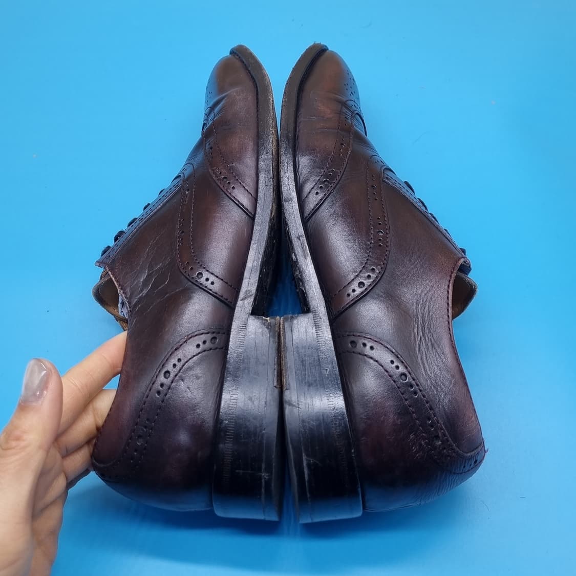 ABTAROTH 남성윙팁구두실사이즈265 상품이미지5