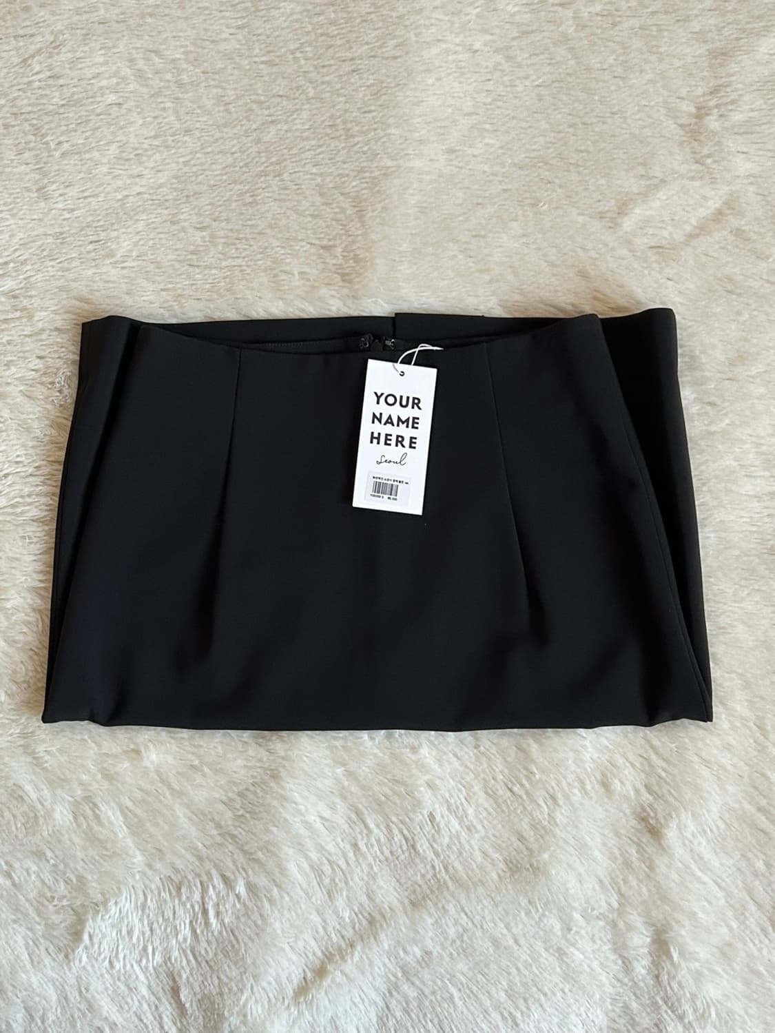 택O) [s] 유어네임히얼 늘씬해진 소장이 스커트 블랙 짧은버전 상품이미지4
