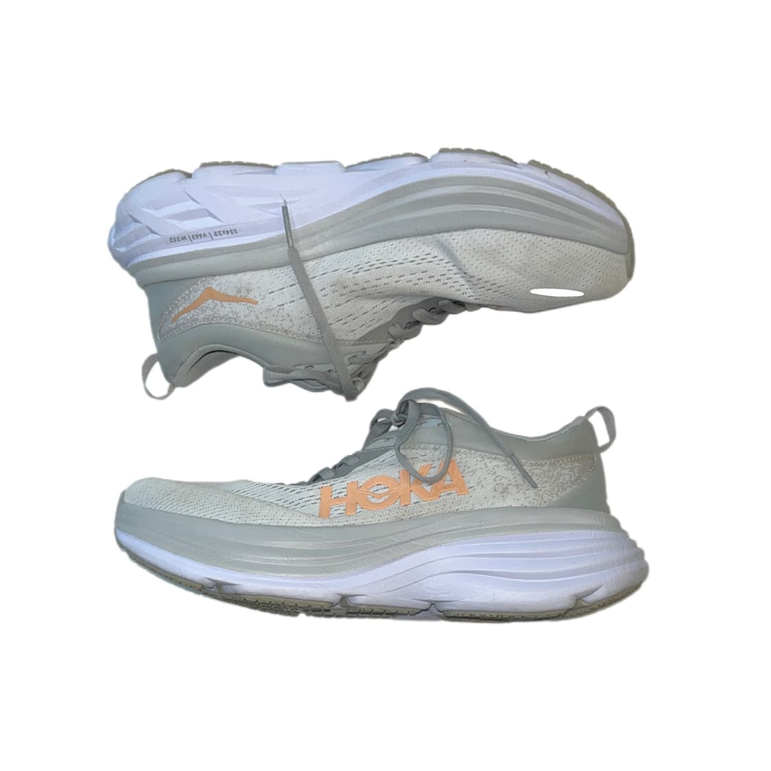 호카 본디8 와이드 화이트 런닝화 245 상품이미지3