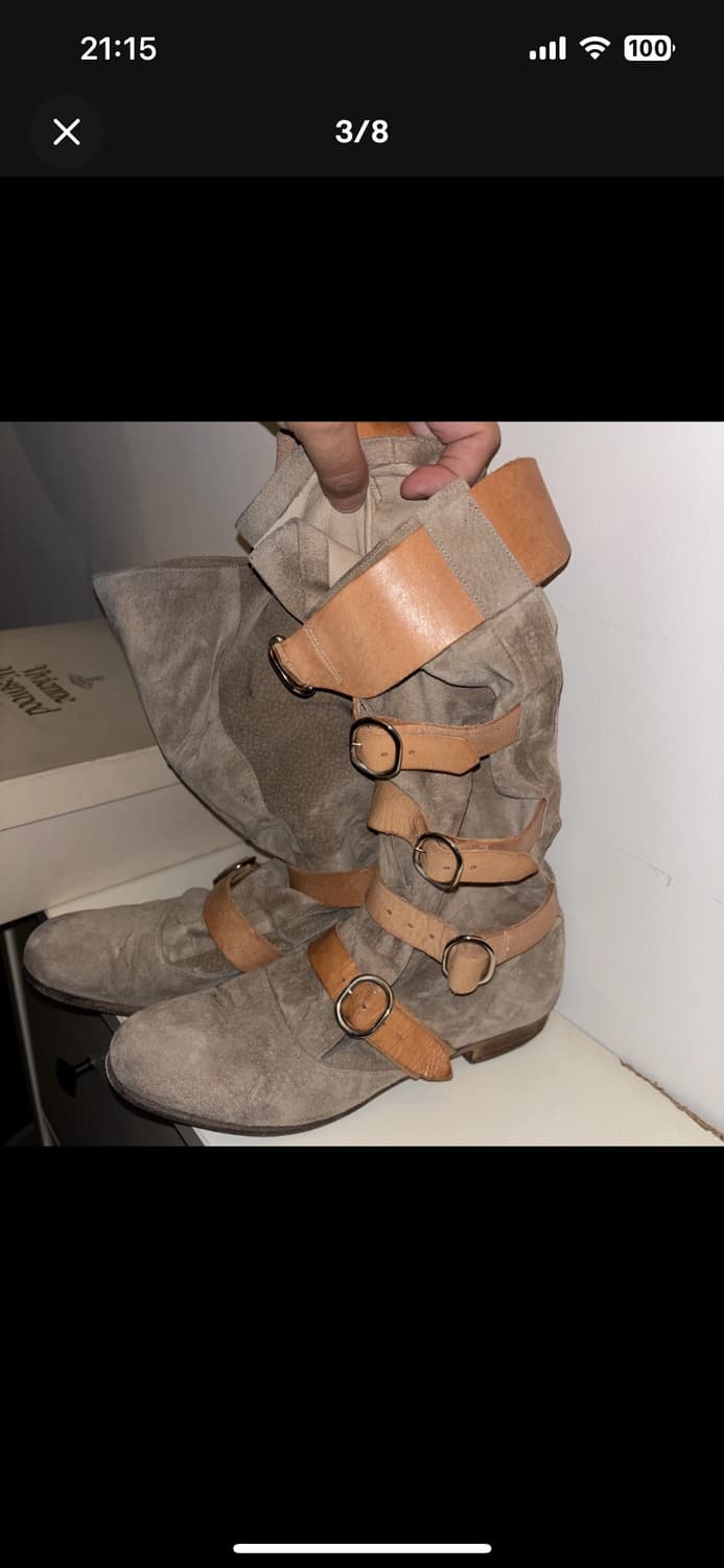 비비안웨스트우드 파일럿 부츠 상품이미지2