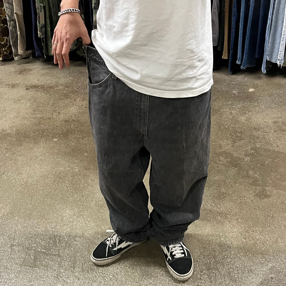 90s USA Levis540 블랙진 (39“) 상품이미지2