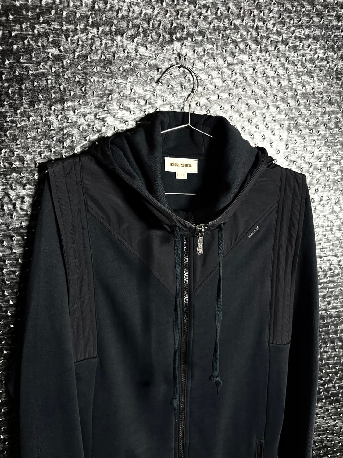 디젤 롱 후드 집업자켓 상품이미지2