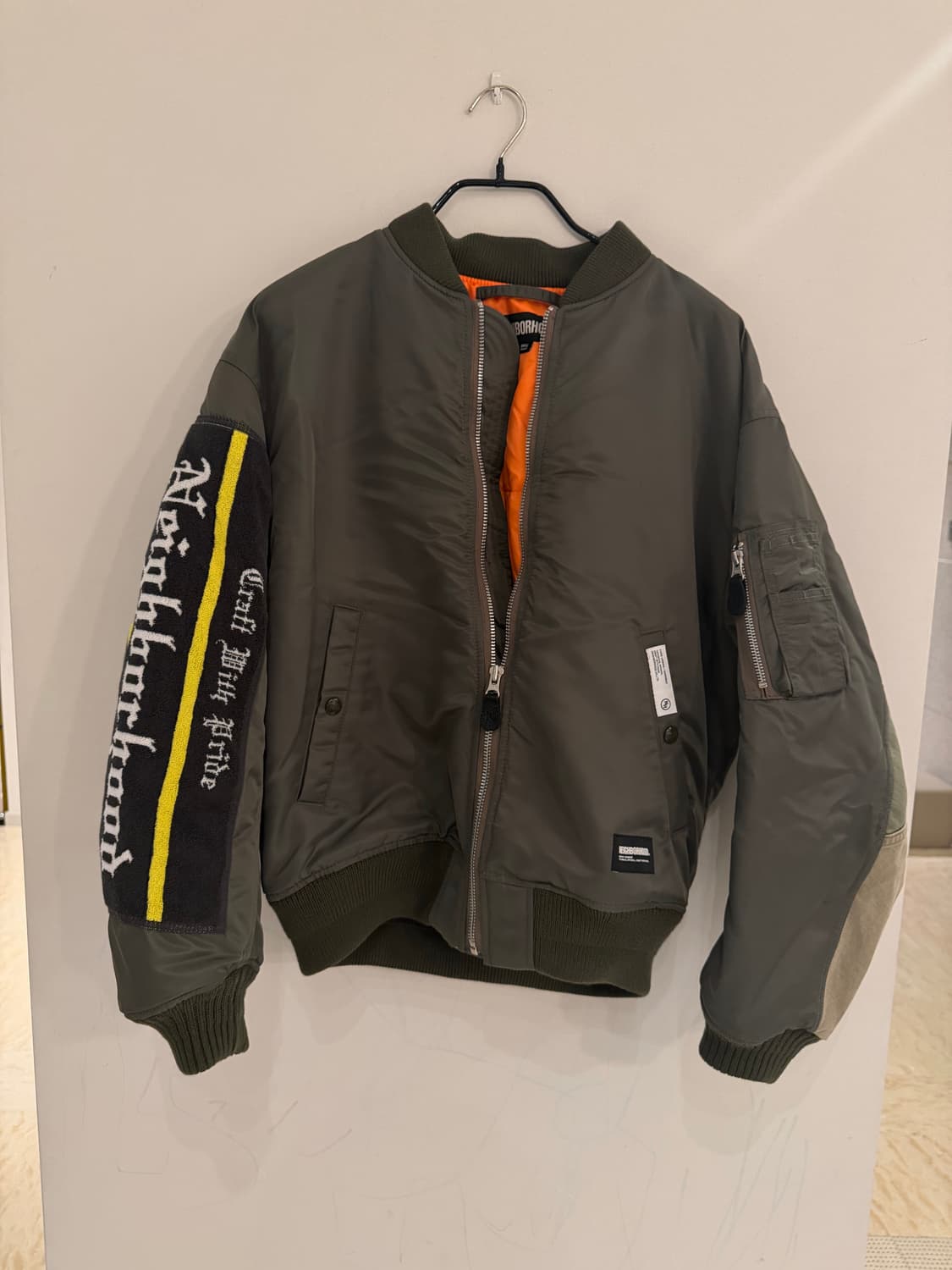 (새제품) 네이버후드 마원자켓 MA-1 FLIGHT JACKET MOD 상품이미지5