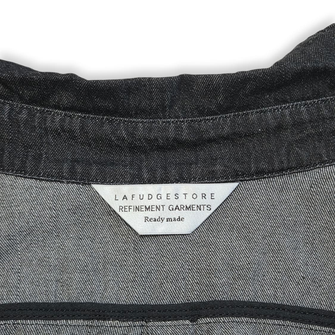 라퍼지스토어 블랙 데님 셔츠 상품이미지3