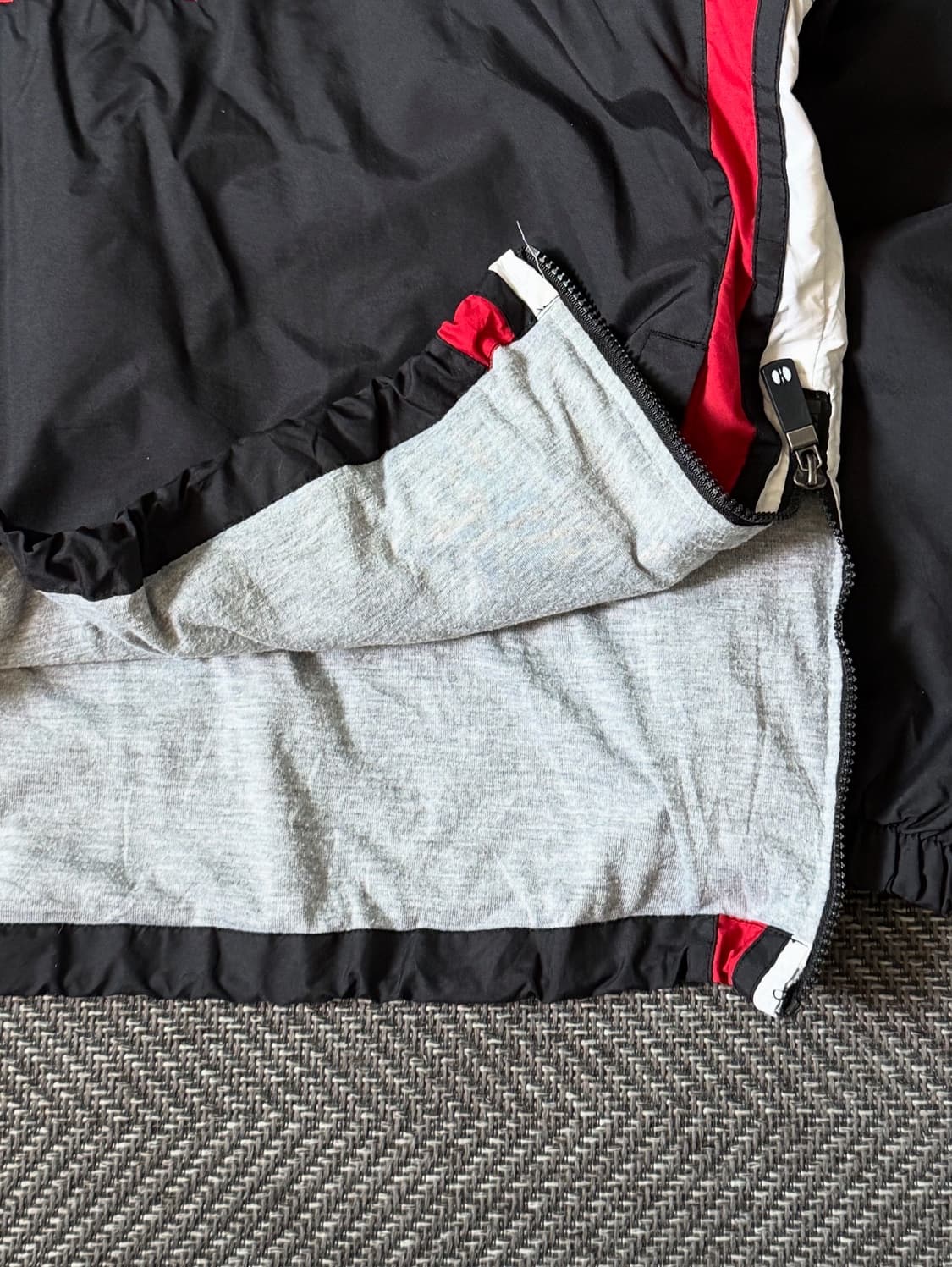 90s HOLLOWAY 나일론 빈티지 웜업 풀오버 (110) 상품이미지5