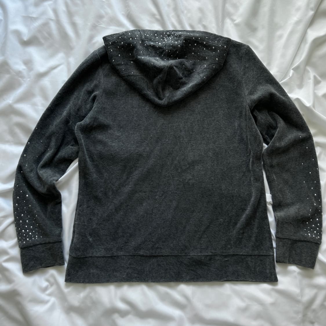 빈티지 큐빅 후리스 후드집업 상품이미지8