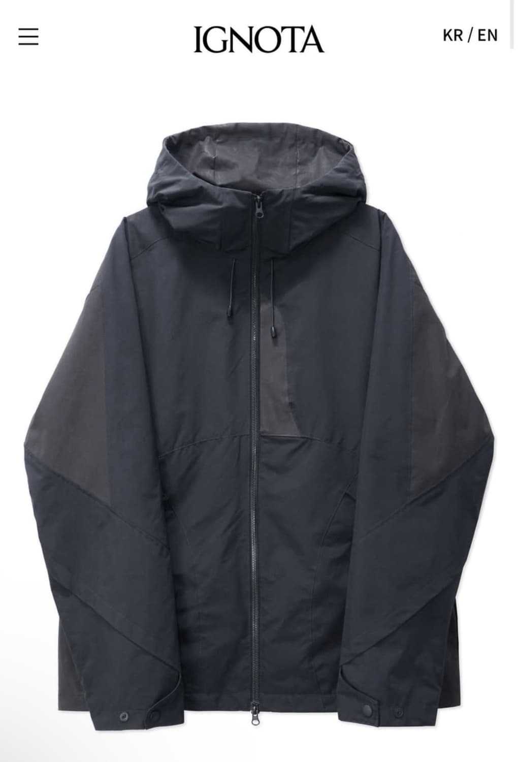 이그노타 쉘 자켓 라지 상품이미지1