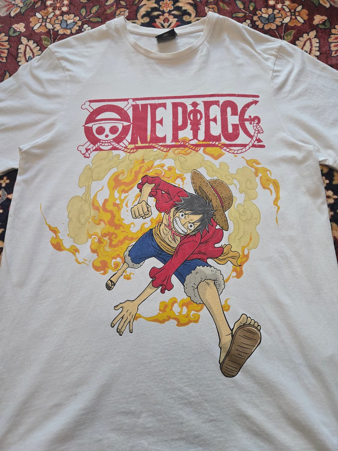 원피스 루피 반팔 티셔츠 XL 상품이미지2