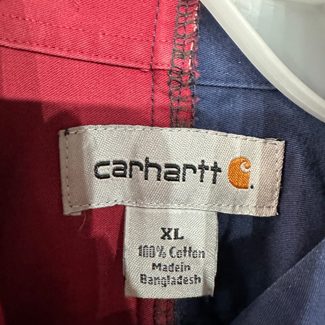 칼하트 배색셔츠 XL  상품이미지3