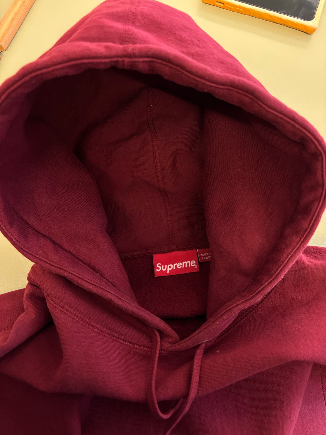Supreme small logo hoodie 상품이미지3
