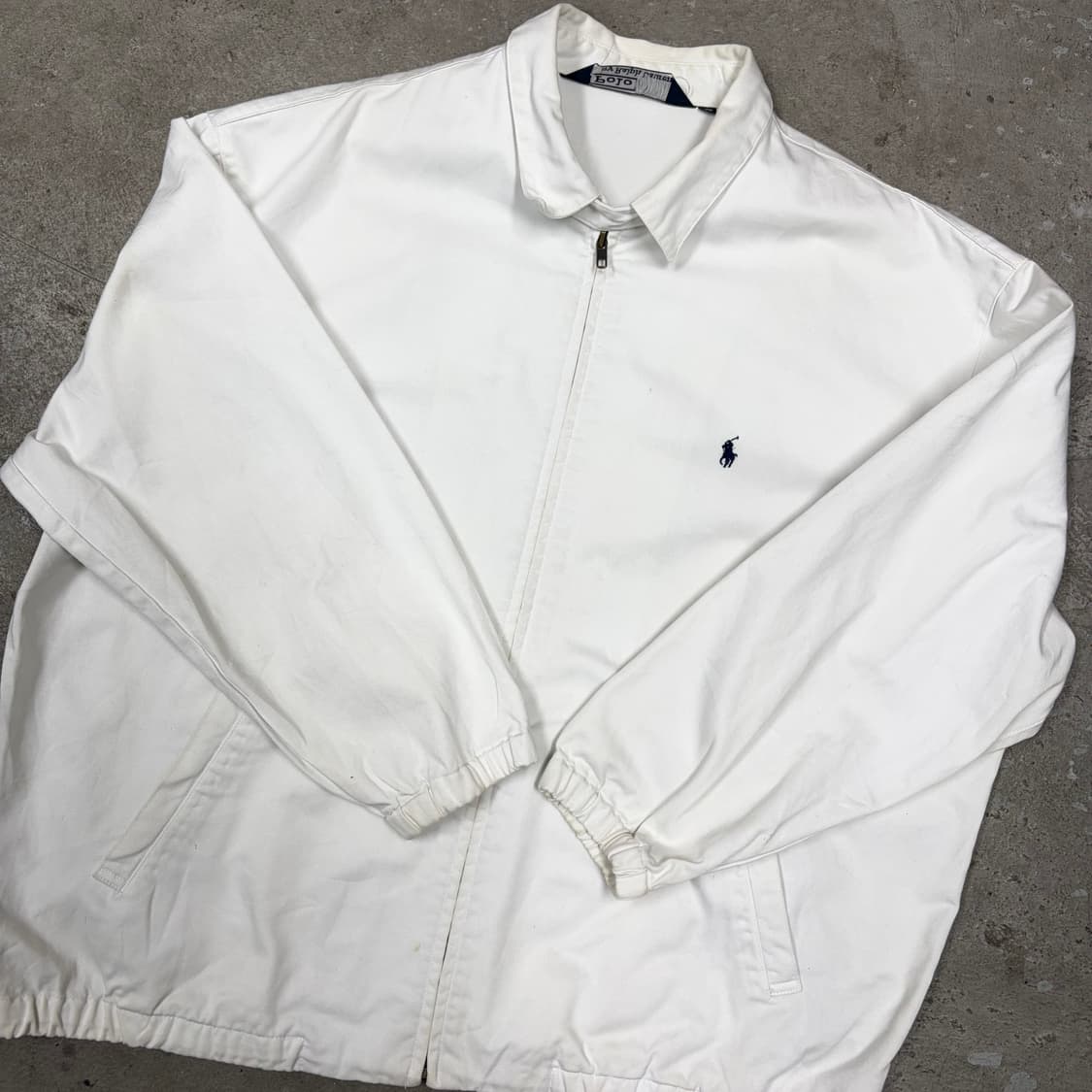 폴로 화이트 자켓[2492] 상품이미지5