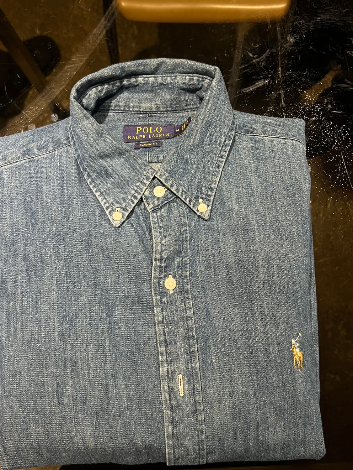 폴로) 청셔츠 남성 m 사이즈 상품이미지2