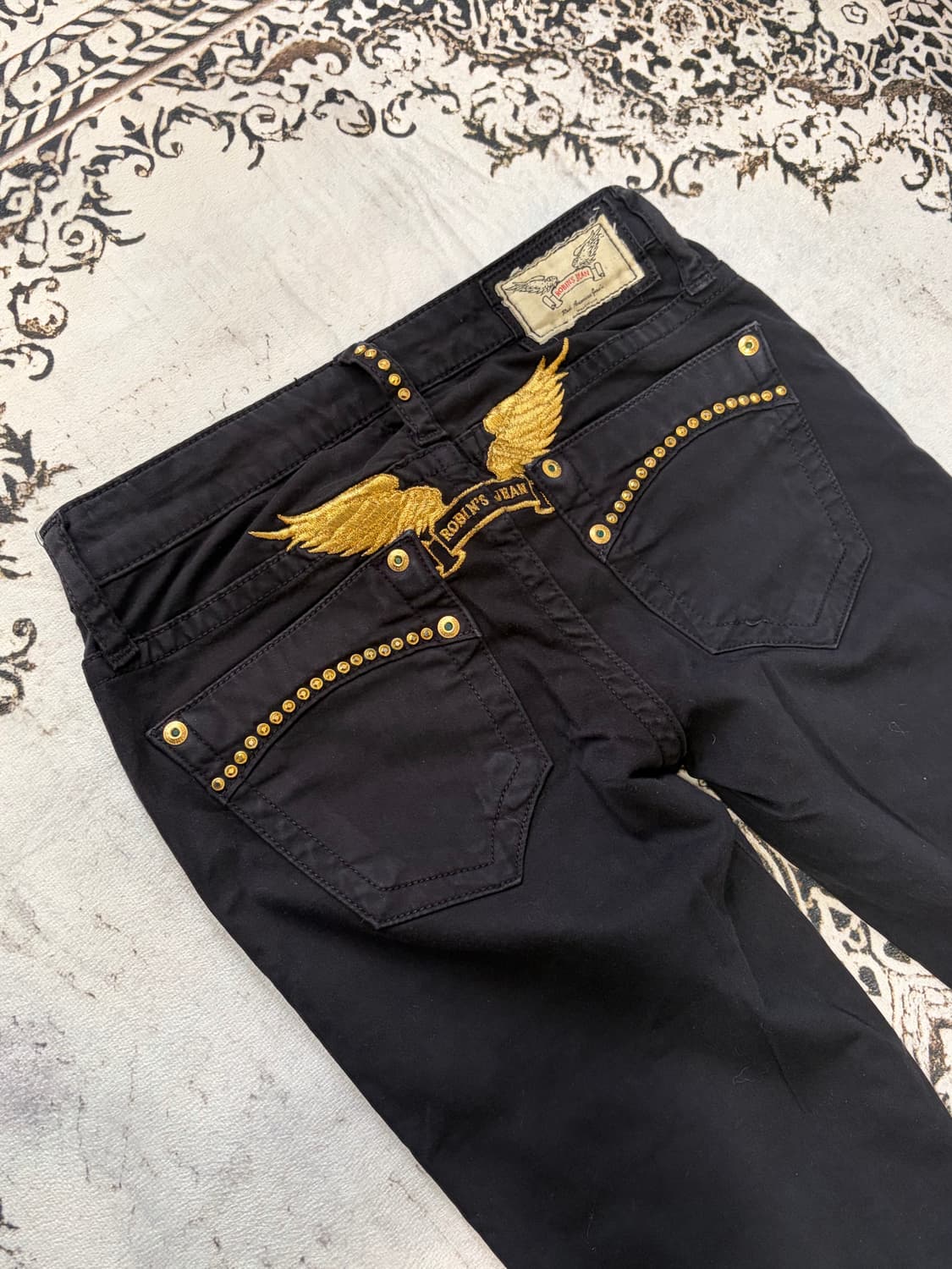 ROBIN'S JEAN Y2K wing low-rise pants 상품이미지5