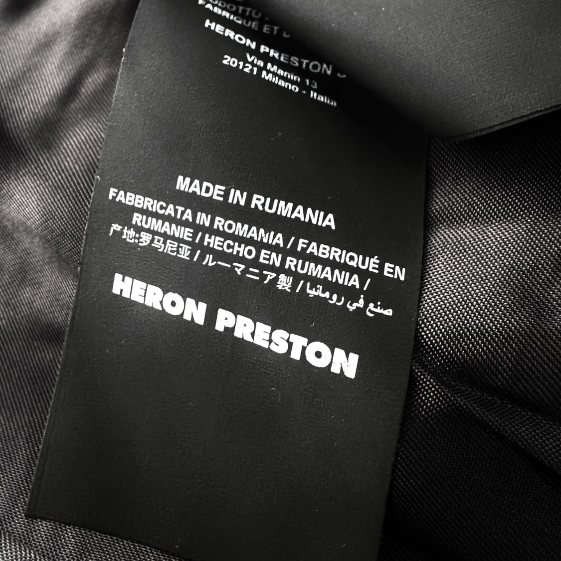 heron preston 헤론 프레스톤 지퍼 디테일 스커트 상품이미지7