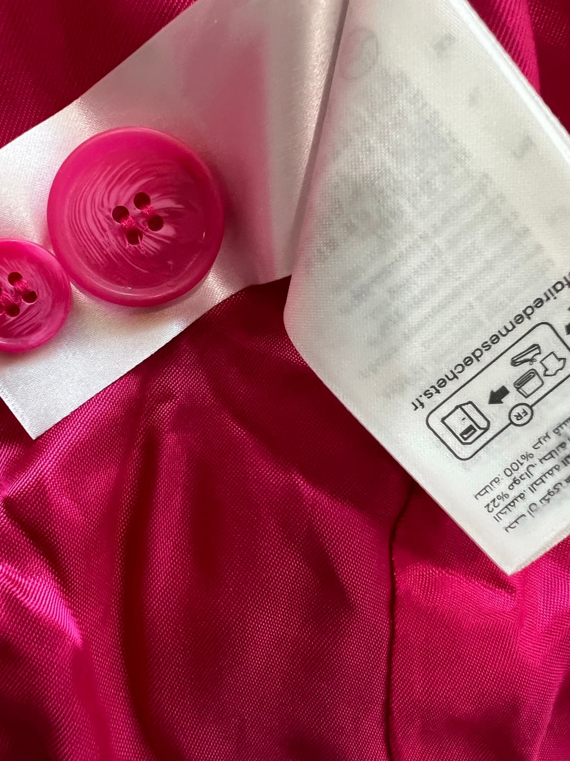 코스 코듀로이 블레이저 브라이트 핑크 자켓 상품이미지6