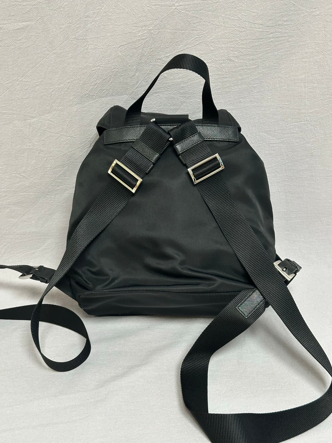 (상태최상) 프라다 리나일론 백팩 스몰 포코노 사피아노 투포켓 상품이미지6