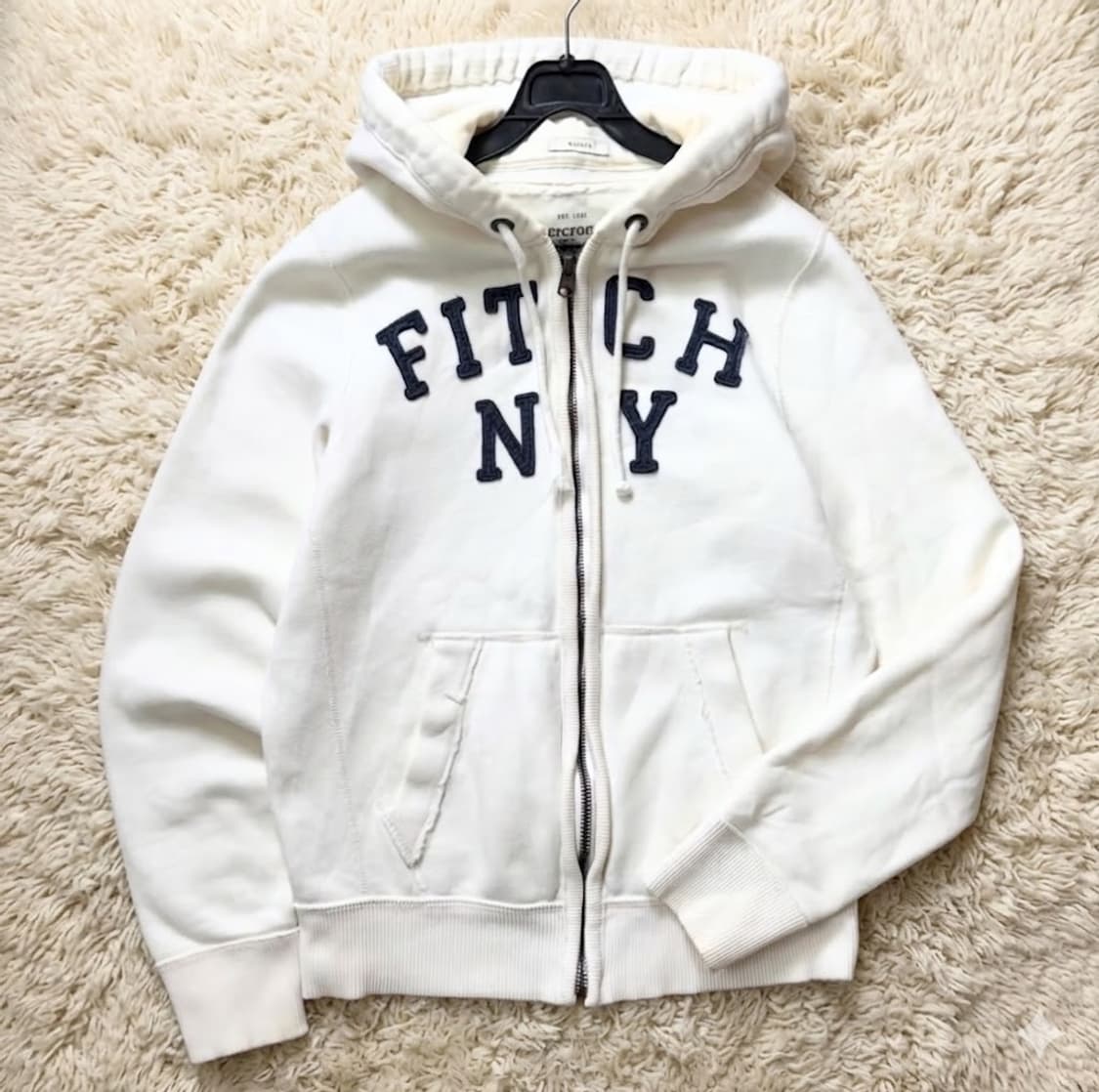 아베크롬비 크림 후드집업  상품이미지1