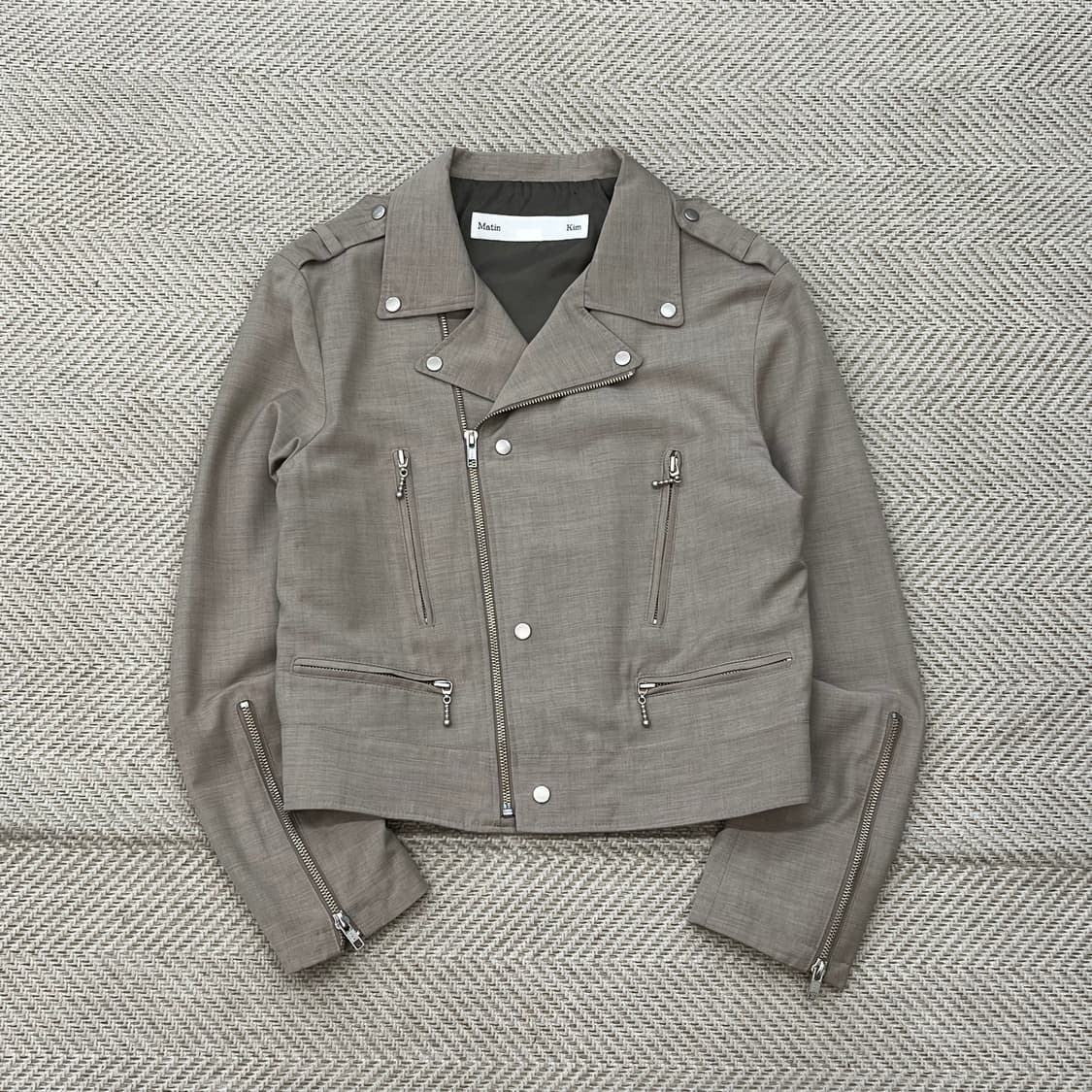 마뗑킴 싱글 라이더 자켓 r3231 상품이미지1