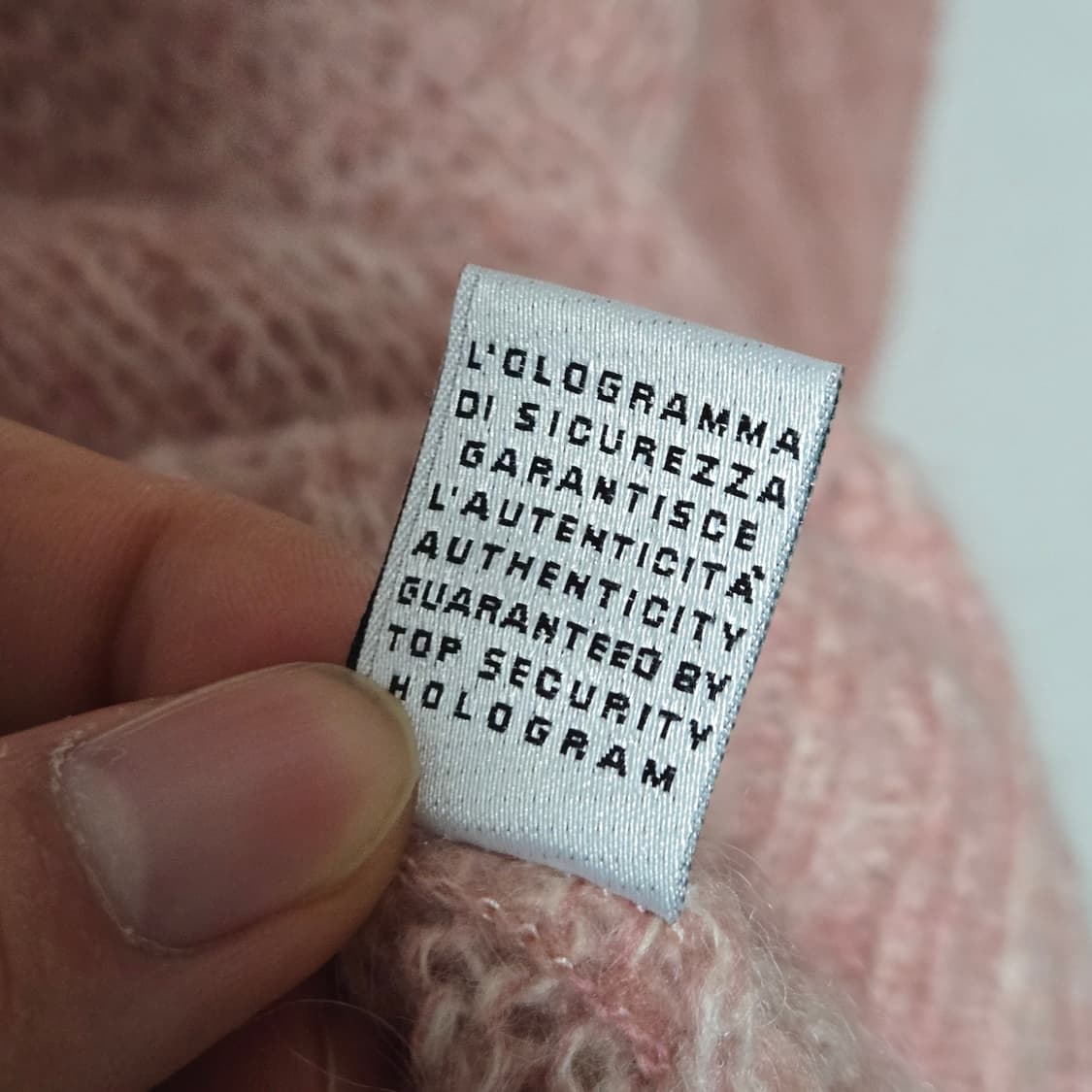 돌체앤가바나 폴라 핑크 니트 / 여성 니트 상품이미지6