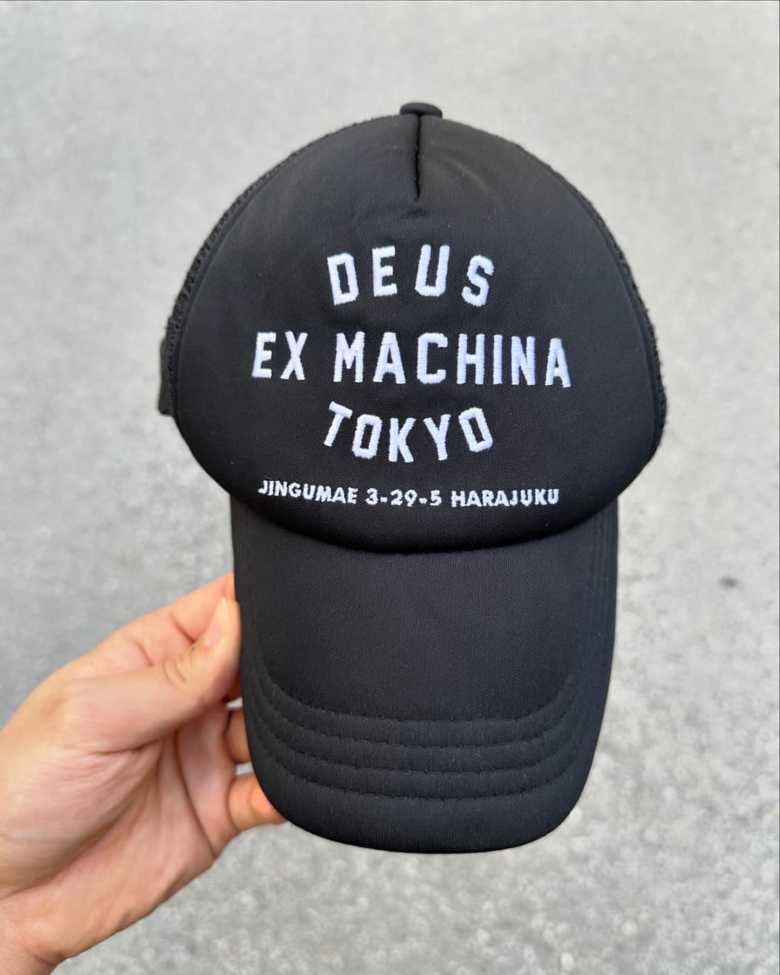 데우스 엑스 마키나 트러커캡 메쉬캡 상품이미지1