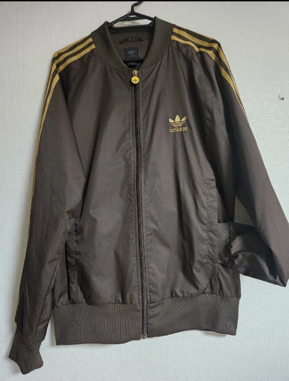 아디다스 올드스쿨 브라운 골드라인 져지 상품이미지1