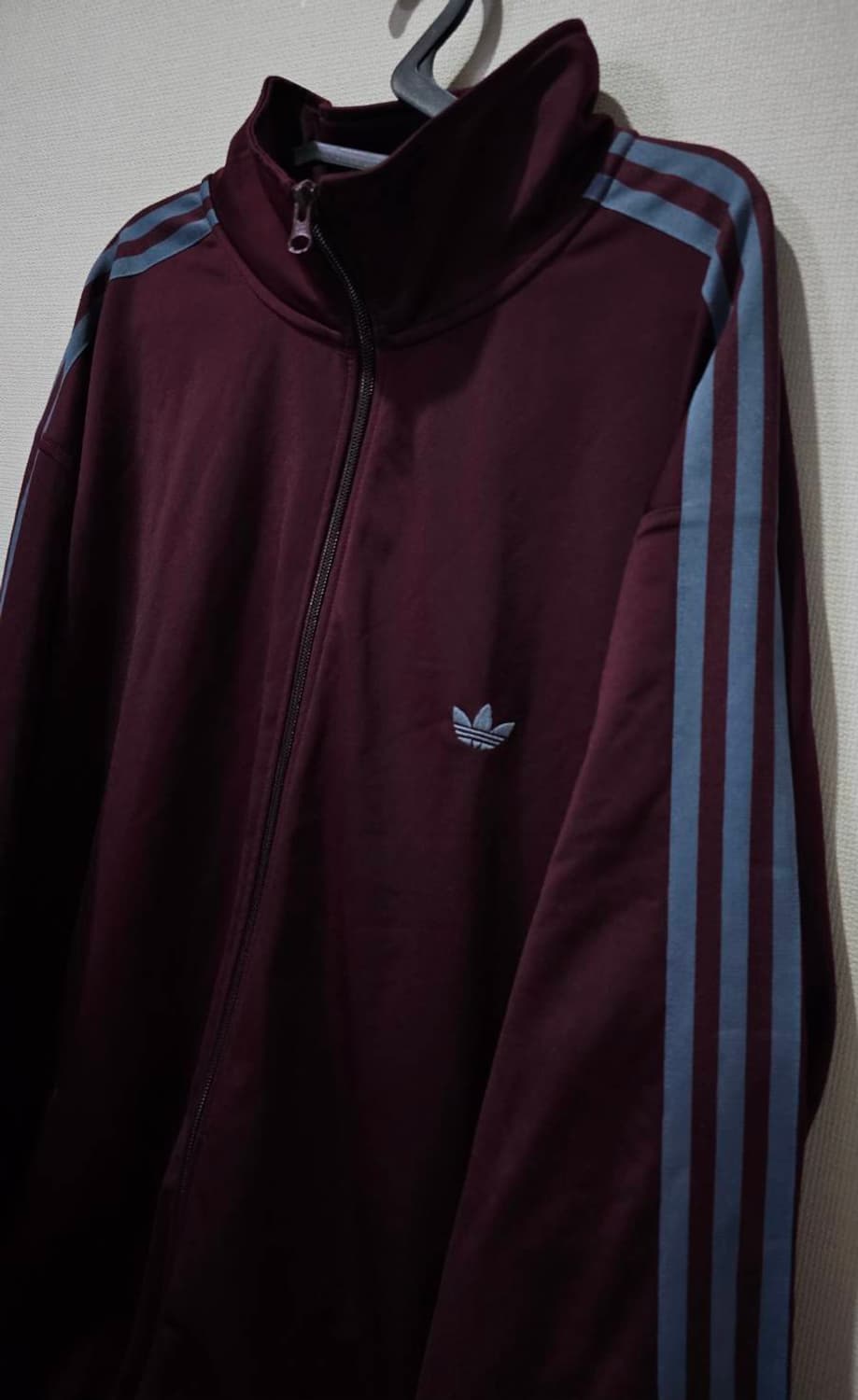 아디다스 BB 베켄바우어 쉐도우 버건디 마룬 트랙탑 져지집업 105/XL 상품이미지2
