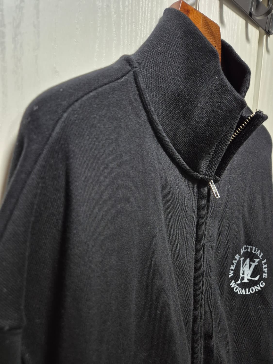 (타임세일)(새상품)우알롱 트레이닝 셋업 블랙 상품이미지7