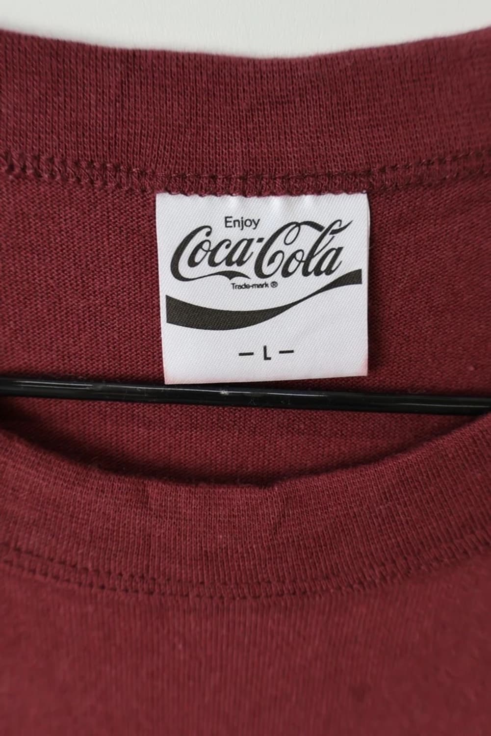 GU Coca-Cola Burgundy Logo Tee 상품이미지6