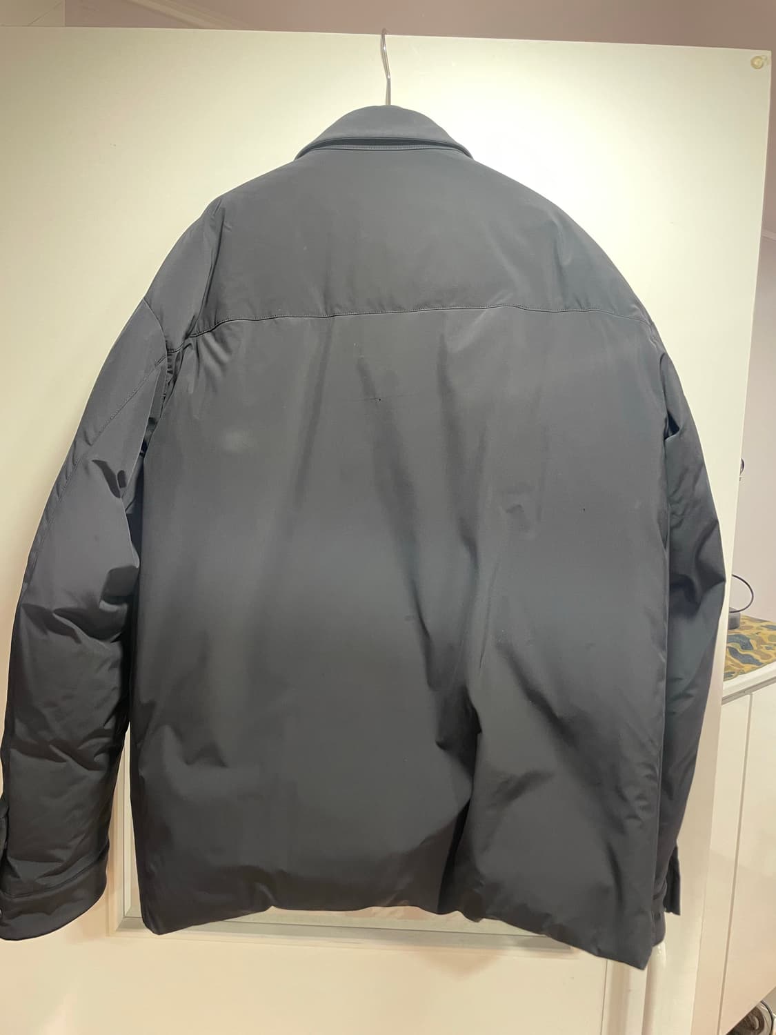 [52] 솔리드옴므 시베리안 구스 패딩 블랙 상품이미지1