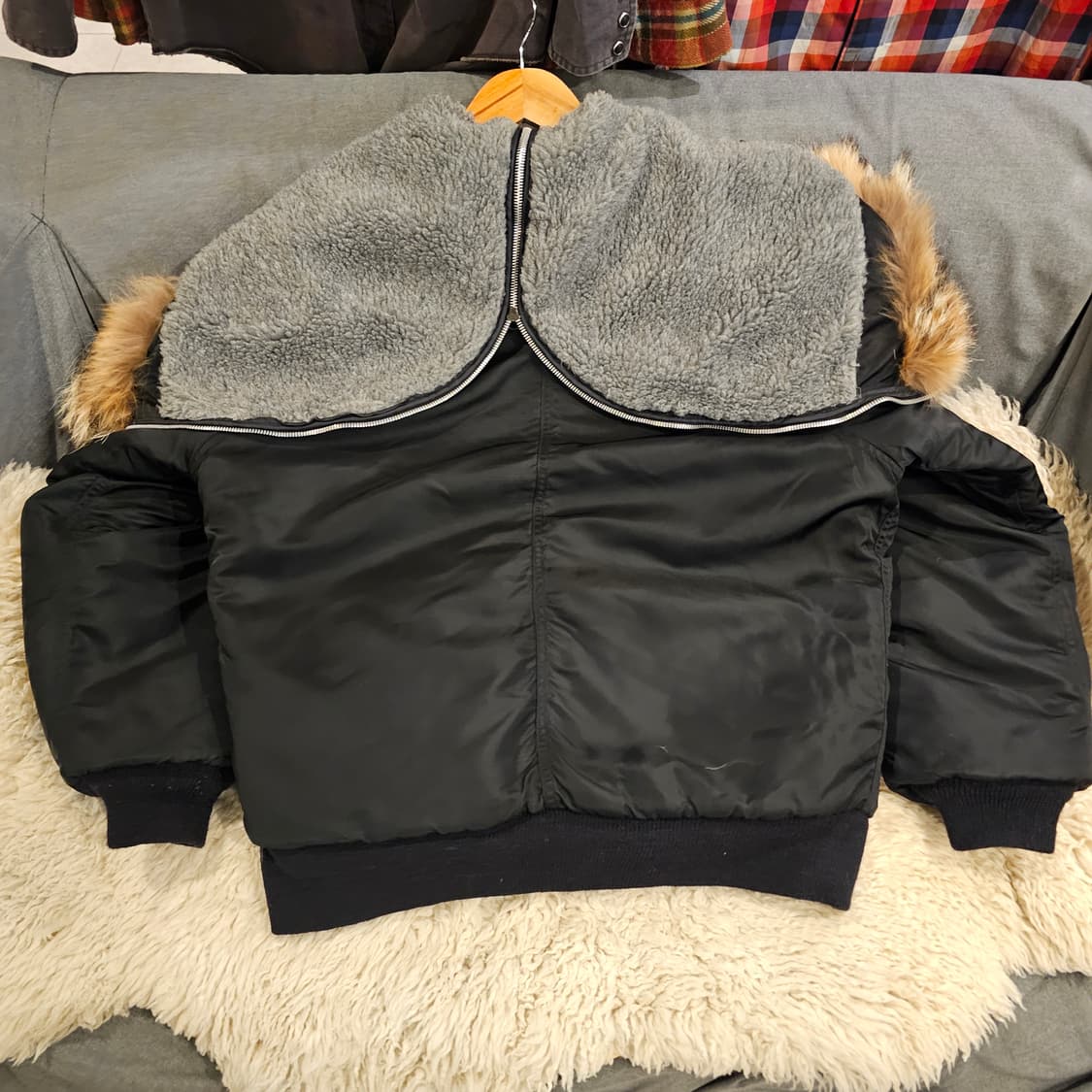 스피왁×골든플리스 usa n2b 자켓 상품이미지5