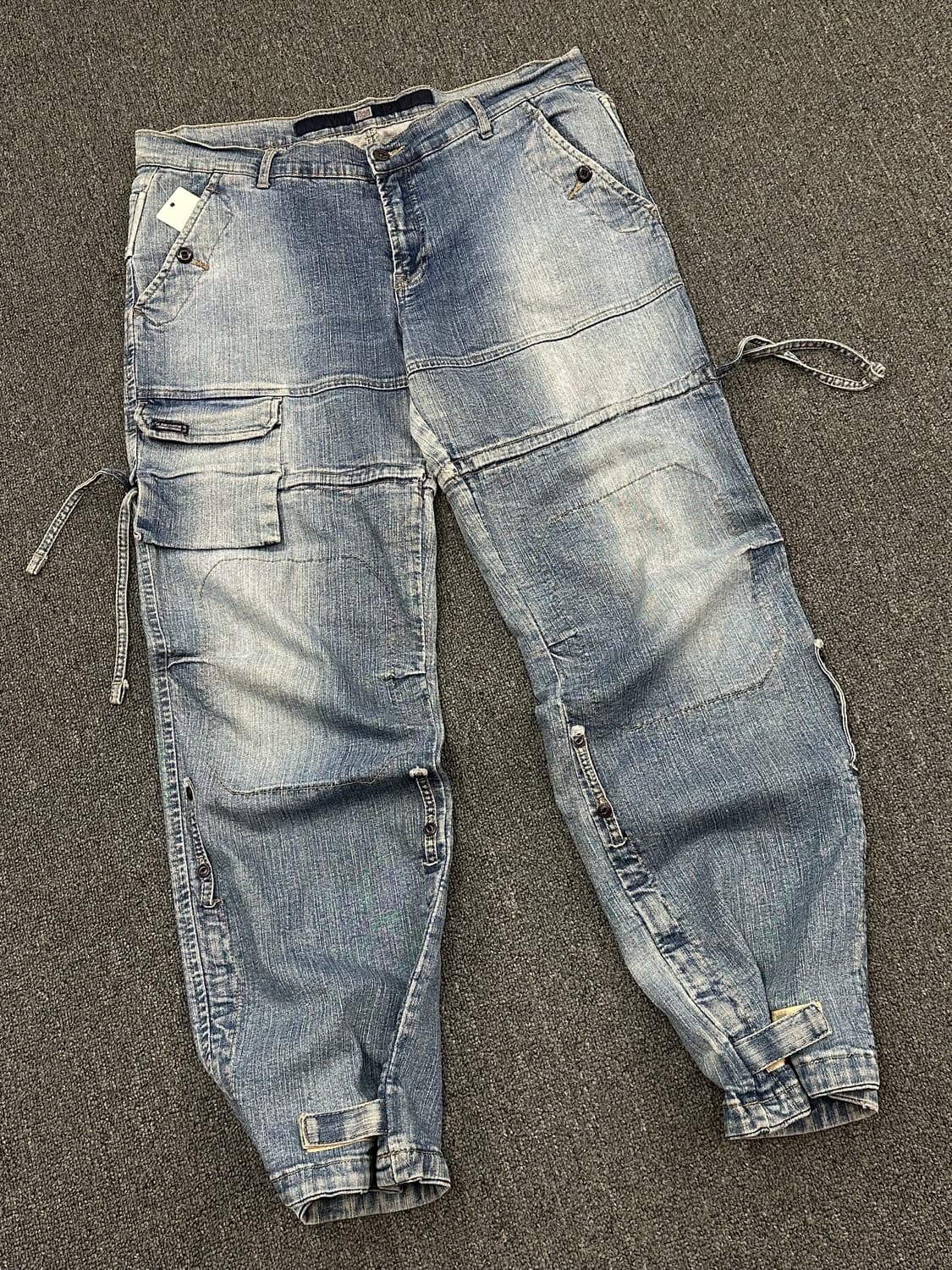 32)마리떼 프랑소와 저버 빈티지 컨버터블 카고 데님팬츠 상품이미지5