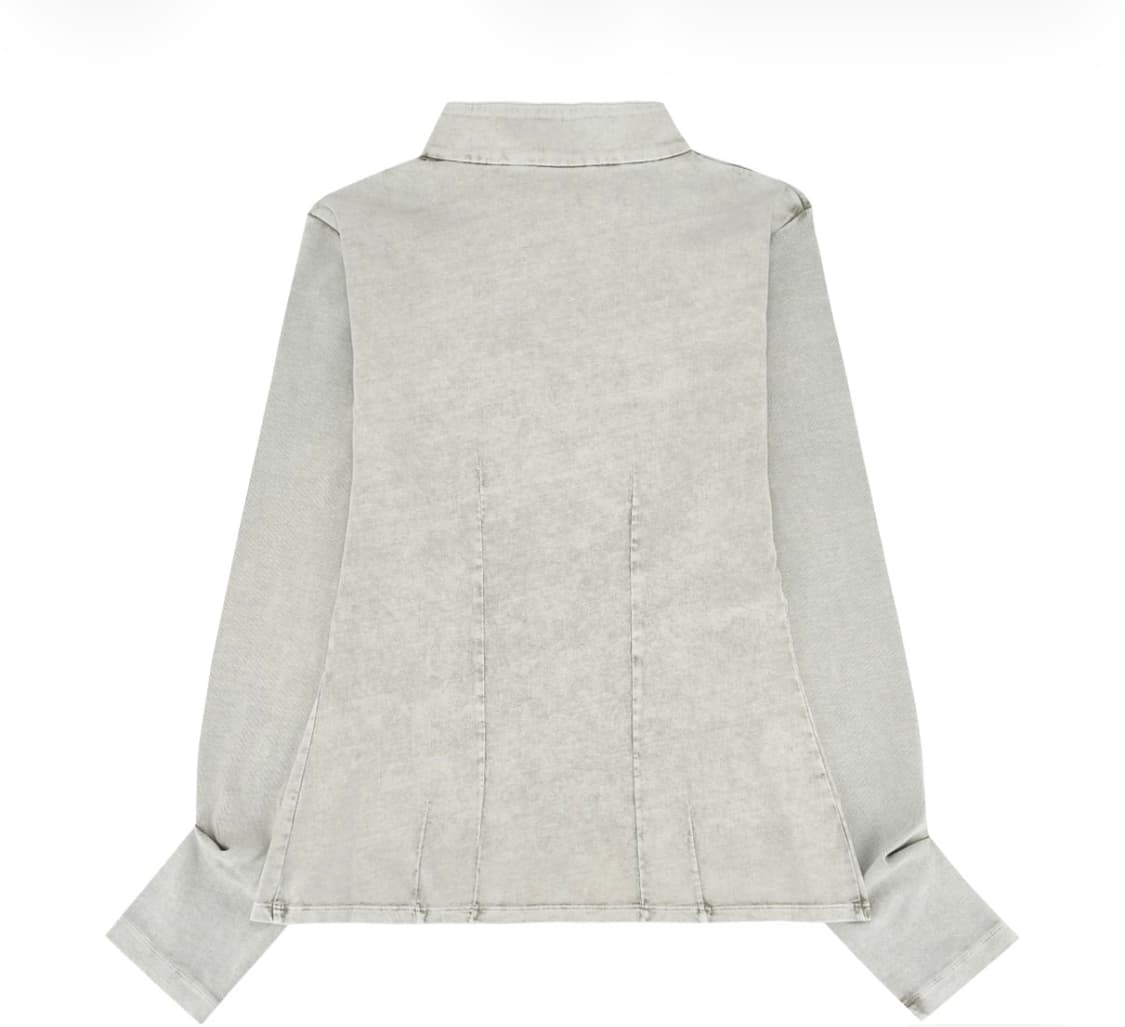 MSCHF Washed Jersey shirt Light Beige 상품이미지2