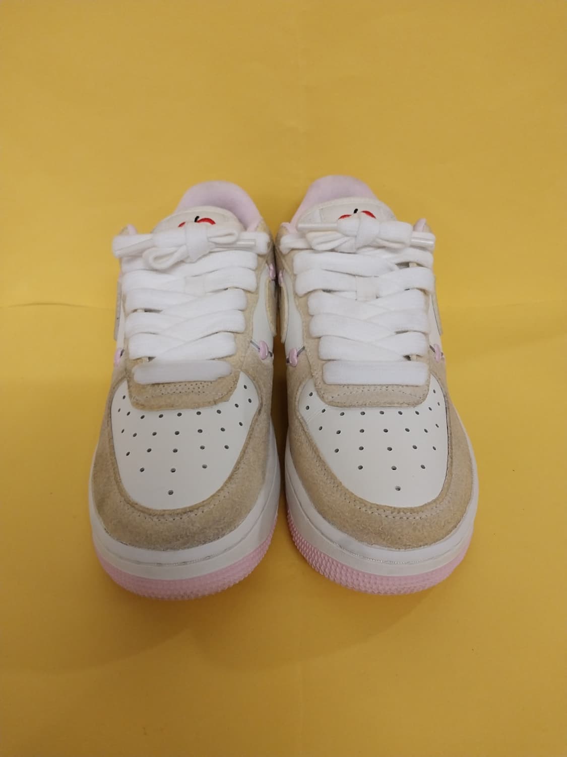 여성 나이키 에어포스1 발렌타인데이 핑크 폼 운동화 (245) 상품이미지2