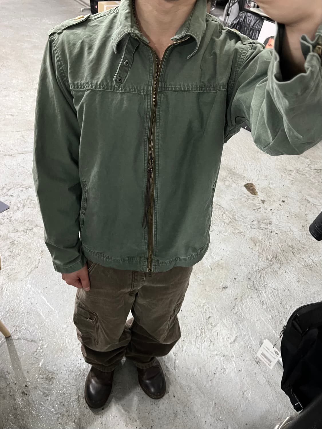 RUSSK 2way zip work jacket 상품이미지5