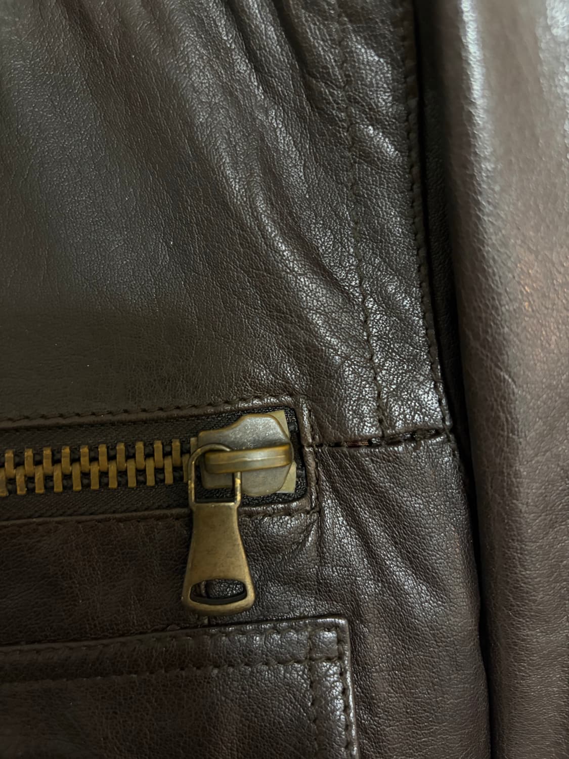 돌체앤가바나/멀티레이어 레더자켓/48 상품이미지8