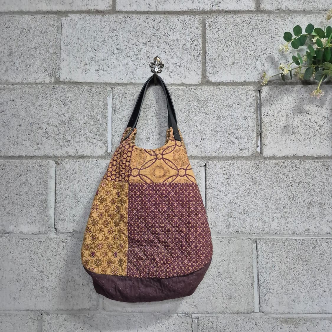 수공예 퀼트 숄더백 상품이미지5