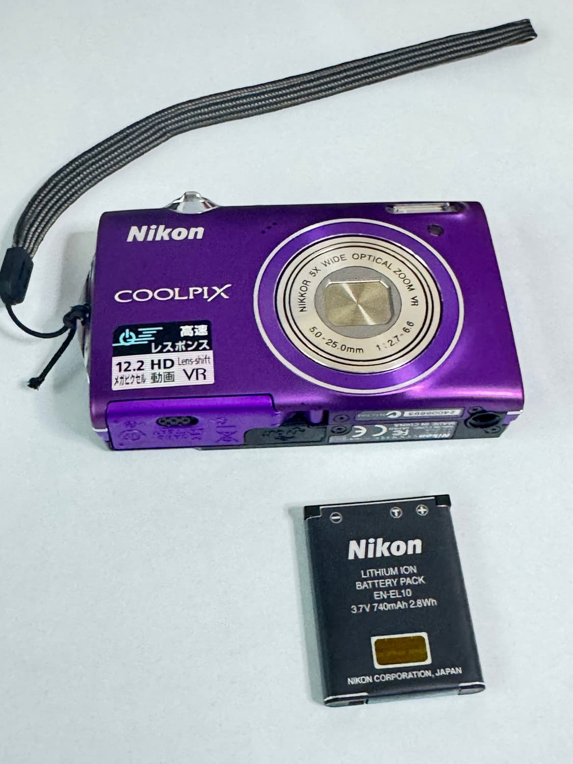 츄 디카) 민트급! 니콘 쿨픽스 nikon coolpix s5100 보라 상품이미지2