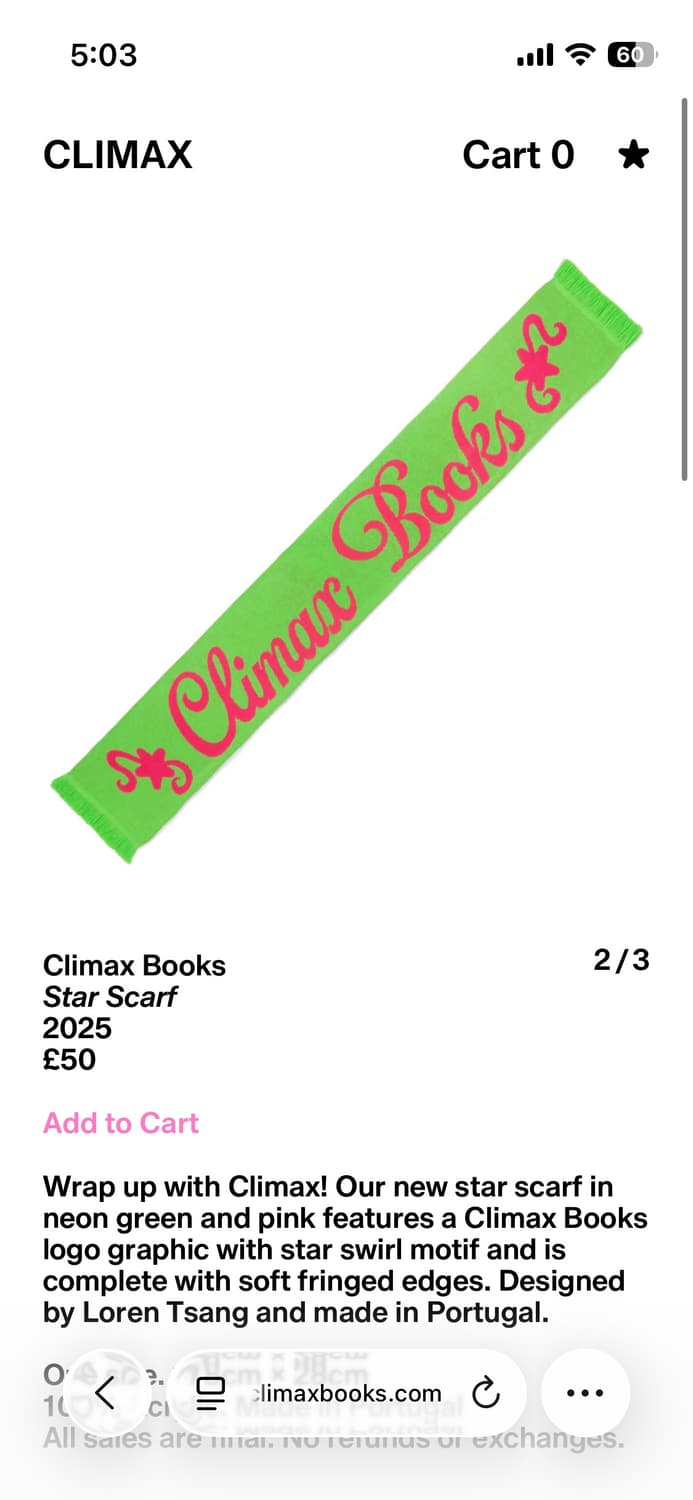 climax books 머플러 상품이미지5