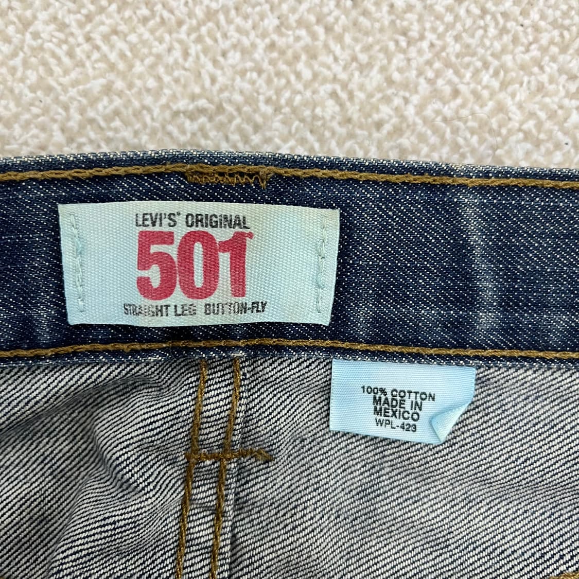 [29] 리바이스 501 오리지널 데님 청바지 0114M1 상품이미지3