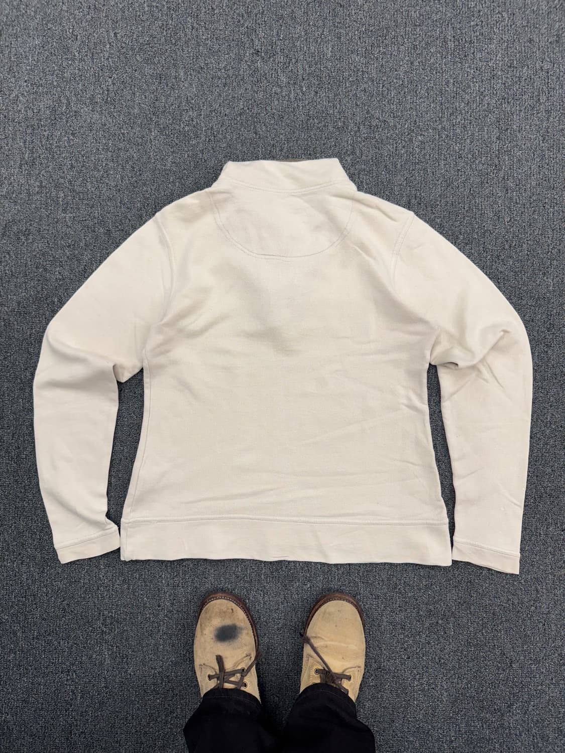japanese vintage 레이어드 하프집업 스웻셔츠 상품이미지6