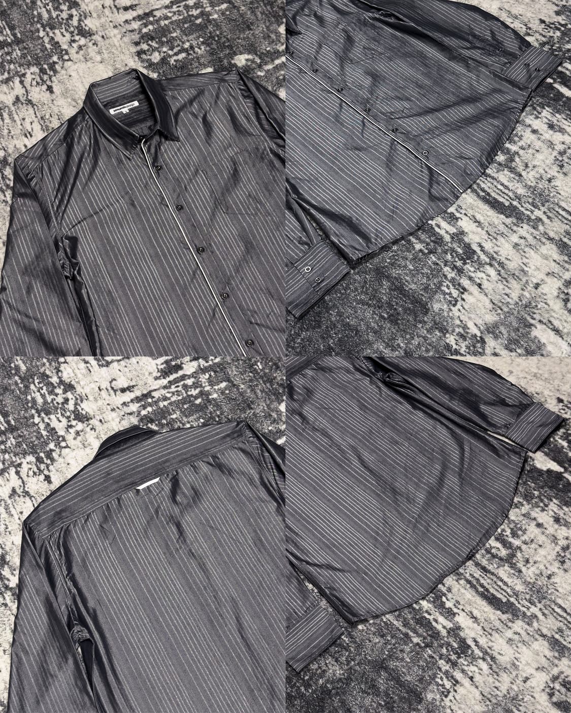 {Semantic Design} Metallic Stripe Shirt  상품이미지5