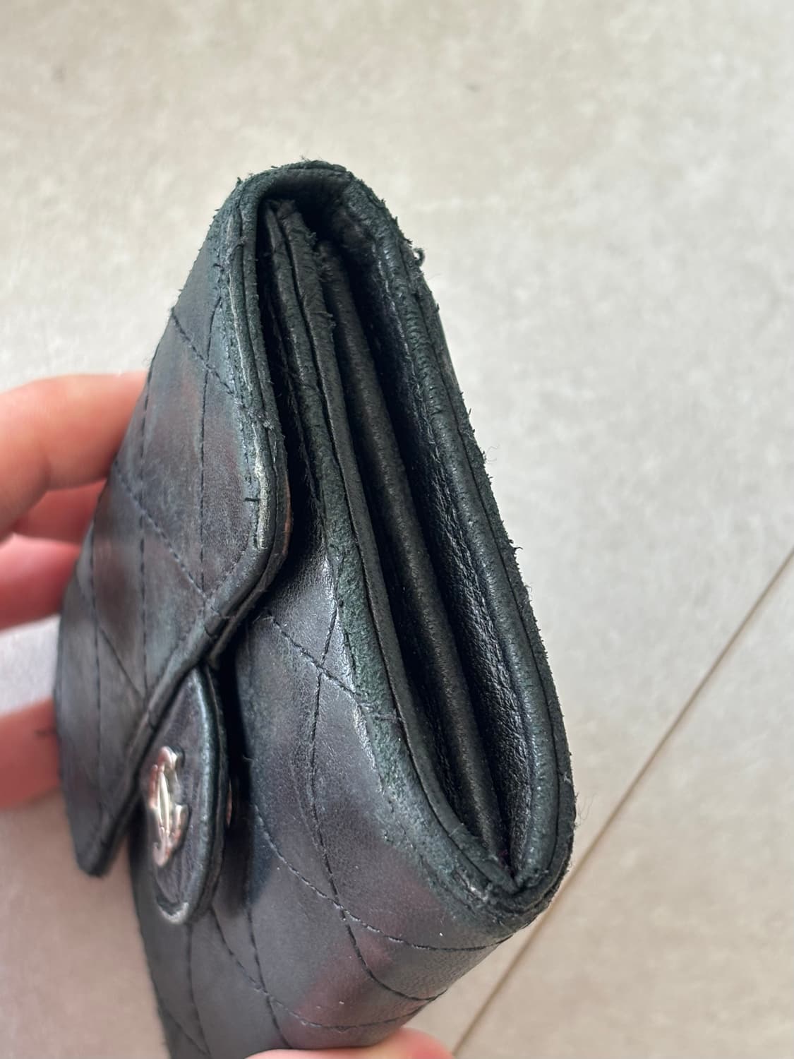 샤넬 퀼팅 블랙 카드지갑 11번대 상품이미지7