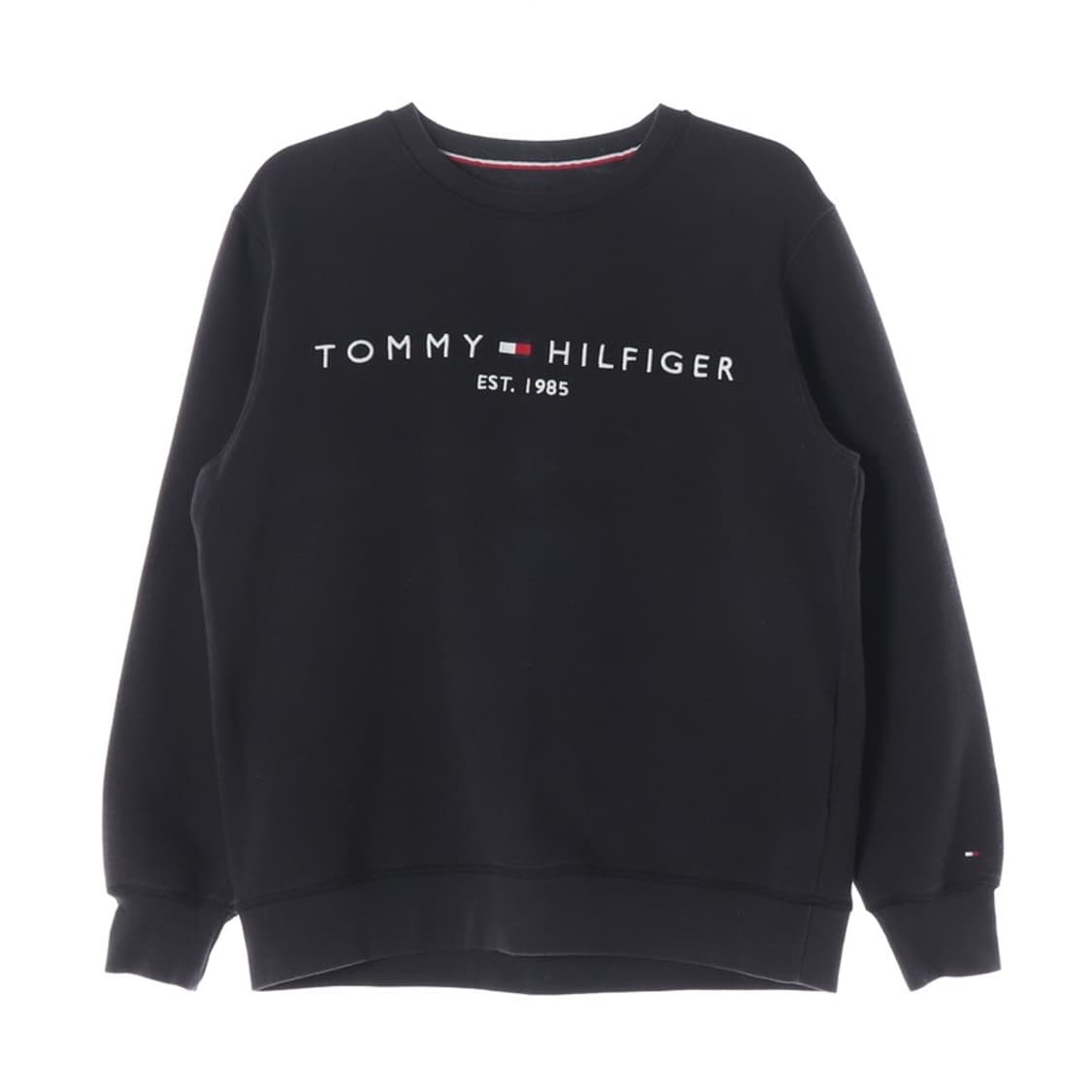 타미힐피거 센터 로고 자수 네이비 맨투맨 L 상품이미지1