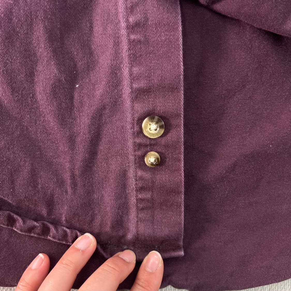 100 랭글러 00s 릭스 워크웨어 코튼셔츠  상품이미지4