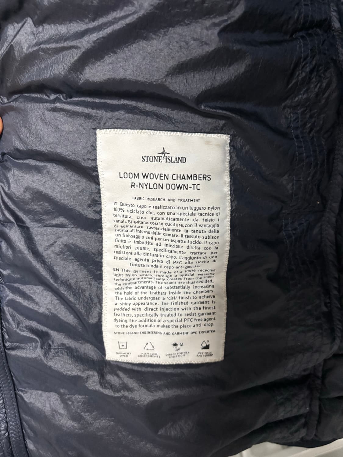 스톤아일랜드 경량패딩 상품이미지3