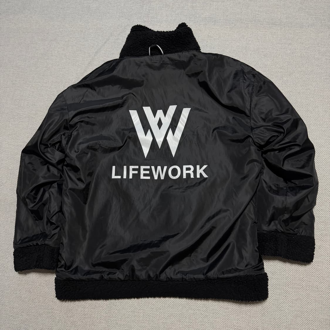 라이프워크 빅로고 플리스 자켓 상품이미지3